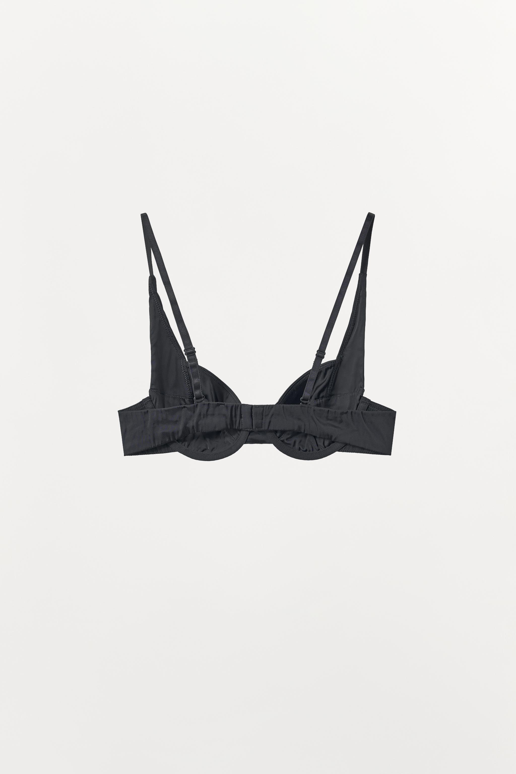 SATIN UNDERWIRE BRA