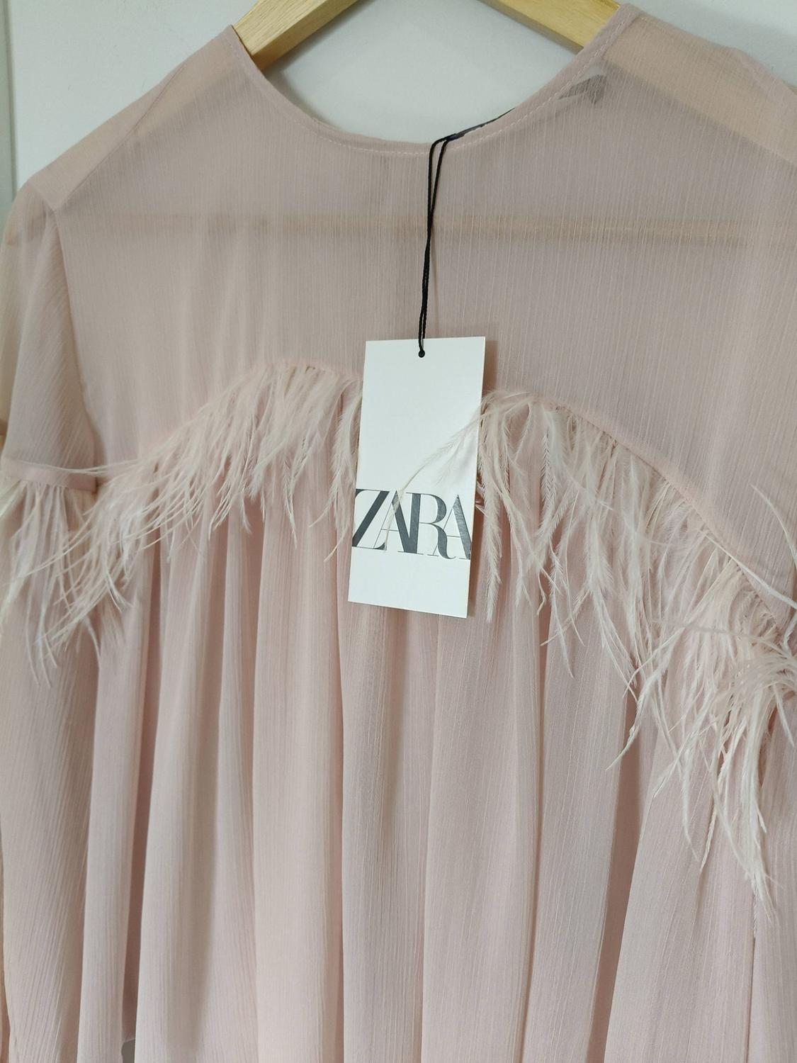 FLOWING SHIRT WITH FEATHERS - Image 4