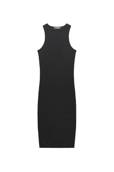 SCULPT MIDI DRESS