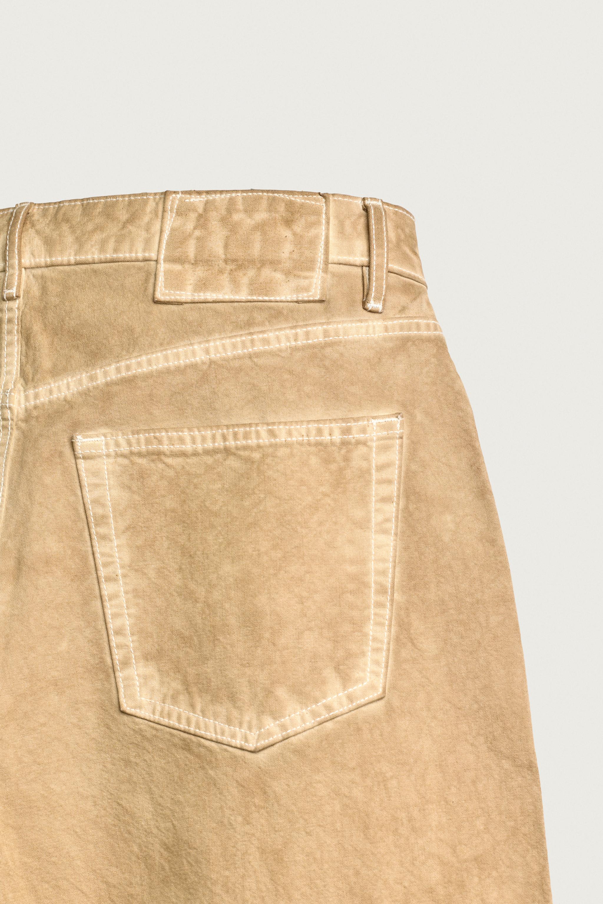 Мужские джинсы Zara IRREGULAR WASH LOOSE FIT JEANS — фото 10