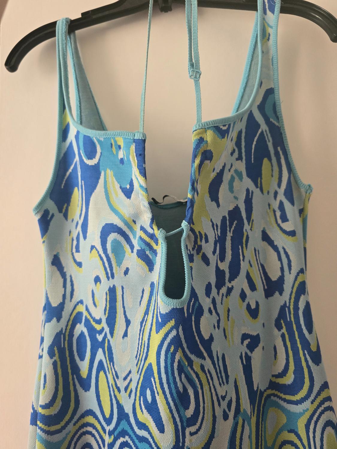 CUT OUT JACQUARD DRESS - Image 3