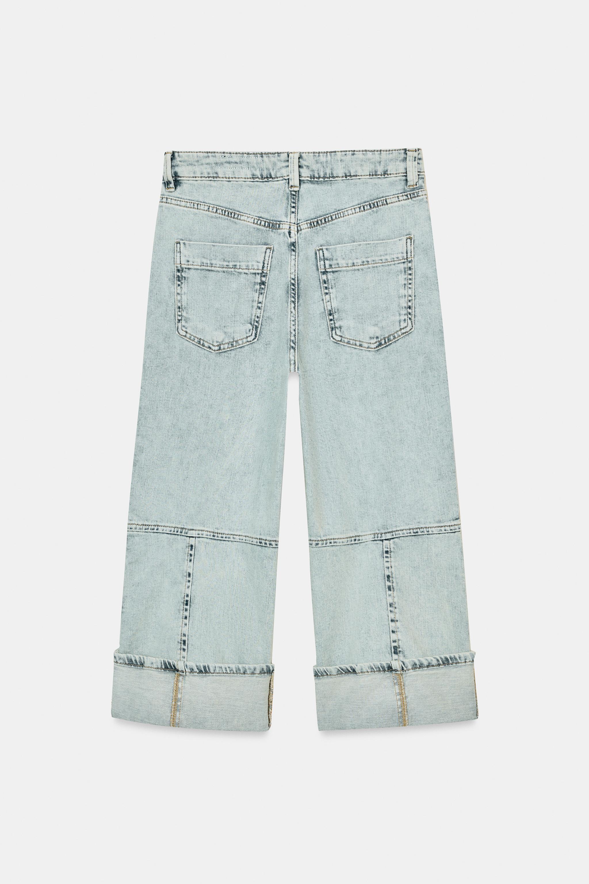 ZW COLLECTION MID-RISE CAPRI JEANS