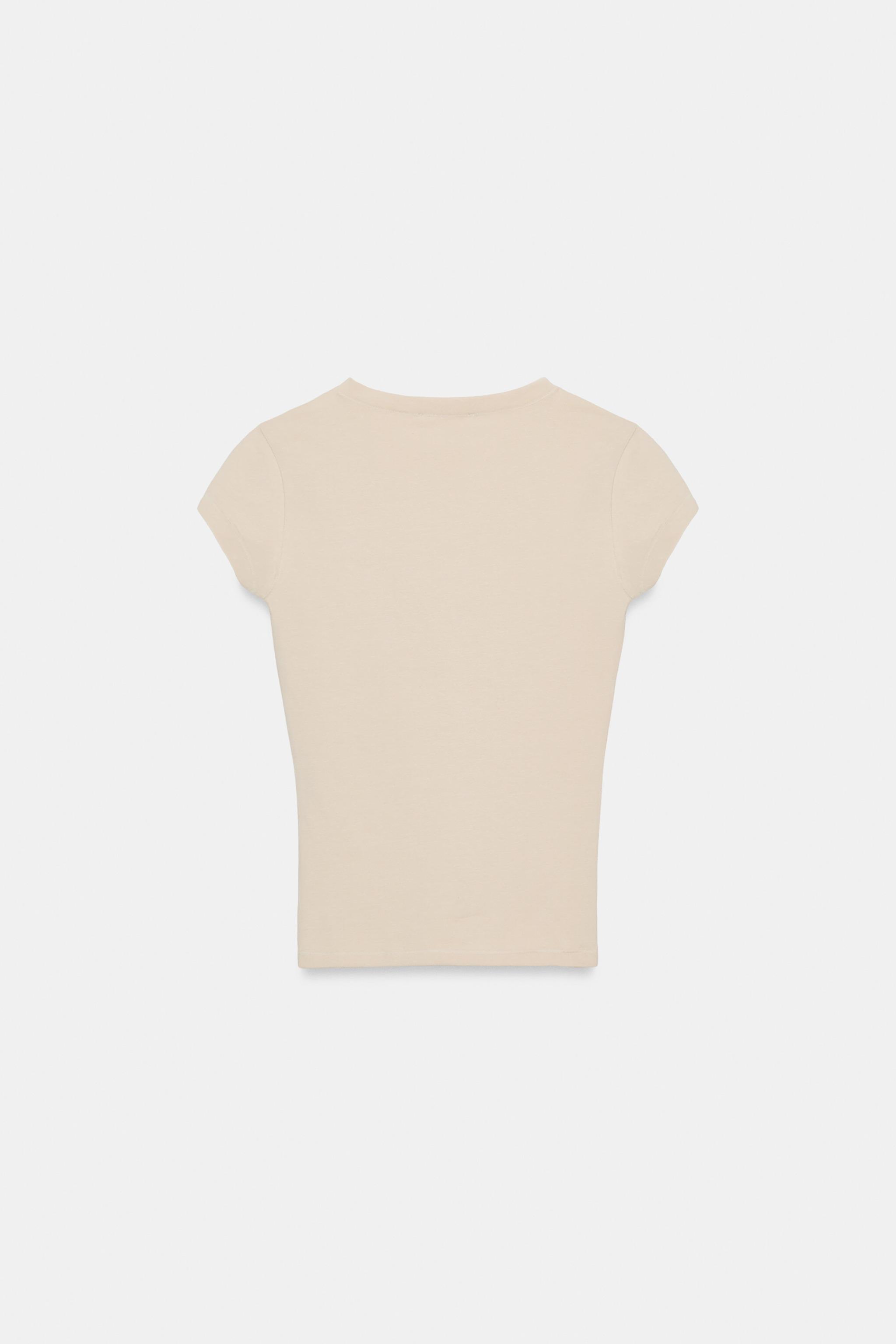 V YAKA T-SHIRT - Görsel 6