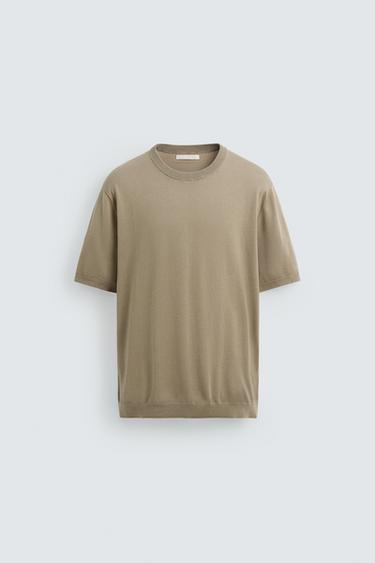 CAMISETA REGULAR FIT PUNTO - Arena de Zara