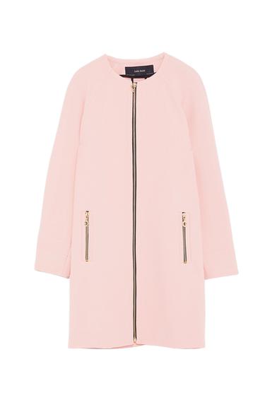 COAT WITH ZIPS