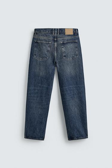 JEANS STRAIGHT ANKLE FIT - Indigo de Zara - Image 7