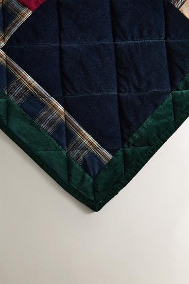 PLAID PATCHWORK - Vert de Zara - Image 1