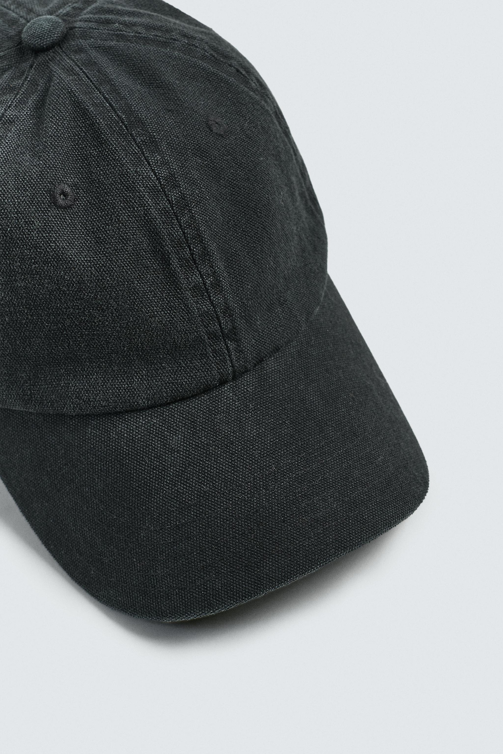 CASQUETTE EN COTON DÉLAVÉ