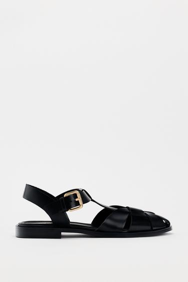 CAGE SANDALS - Black by Zara