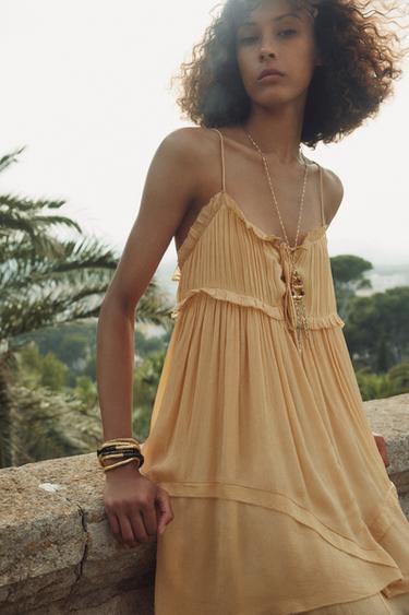 حزمة 6 أساور مرنة ممزوجة - ذهبي الخاص بـ Zara