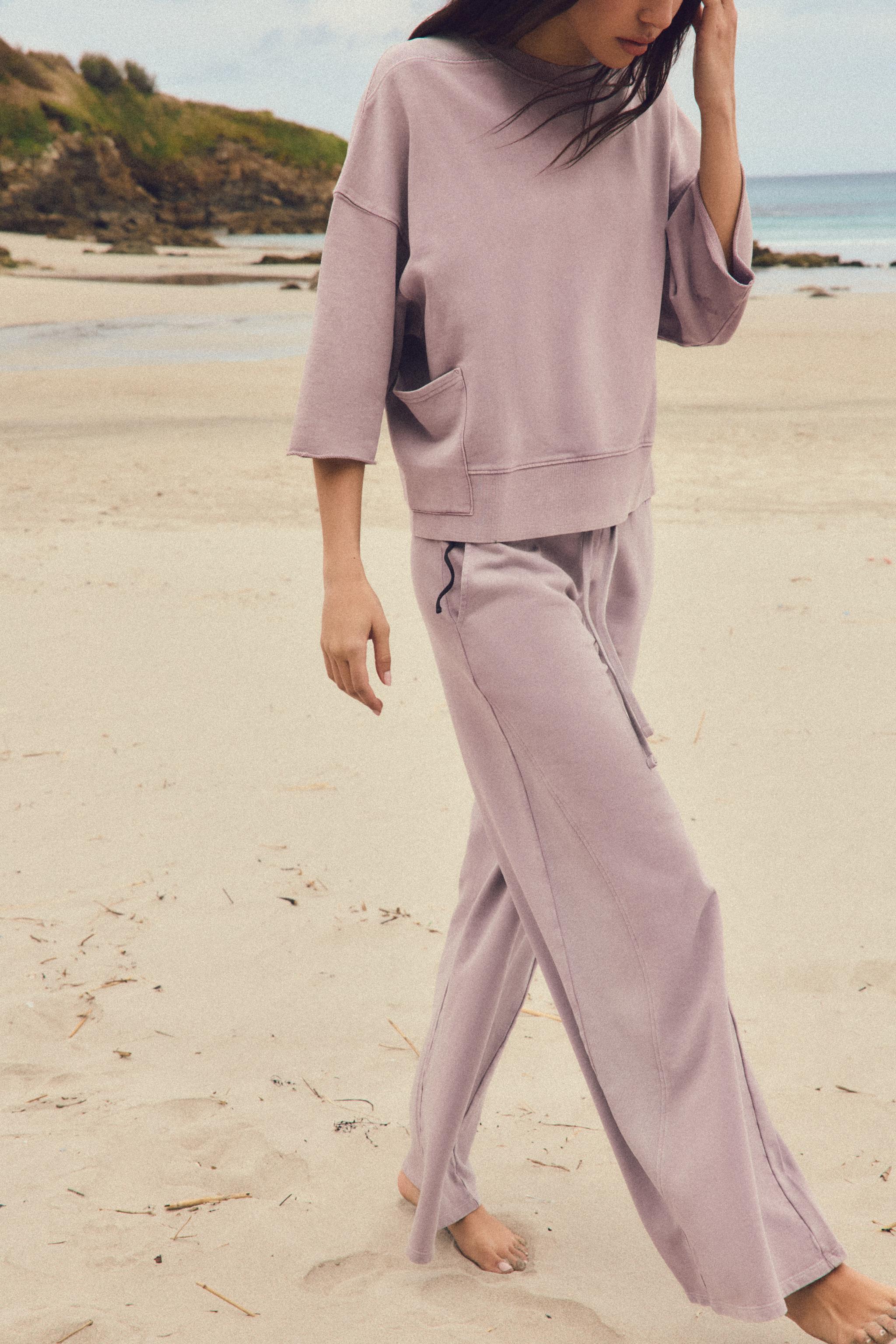 WASHED EFFECT PANTS