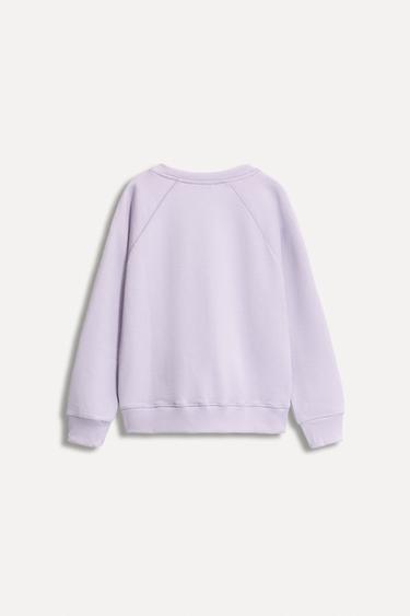 6-14 YEARS/ 50TH ANNIVERSARY LABEL POCKET SWEATSHIRT - Lilac by Zara - Image 1
