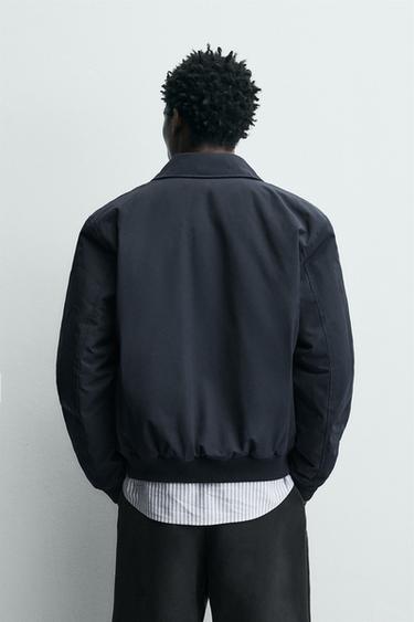 BLOUSON REMBOURRÉ DÉPERLANT - Bleu marine de Zara - Image 2