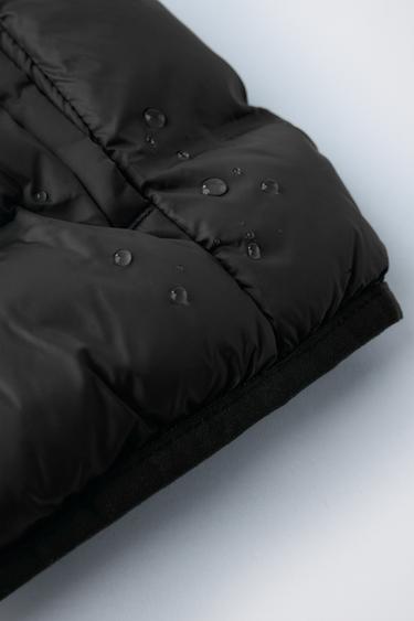 ULTRALIGHT HOODED PUFFER JACKET - Black by Zara - Image 7