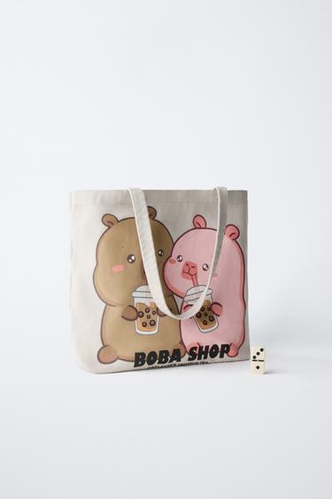 CAPIBARA CAPYFUN © SHOPPER BAG - Pink by Zara - Image 5