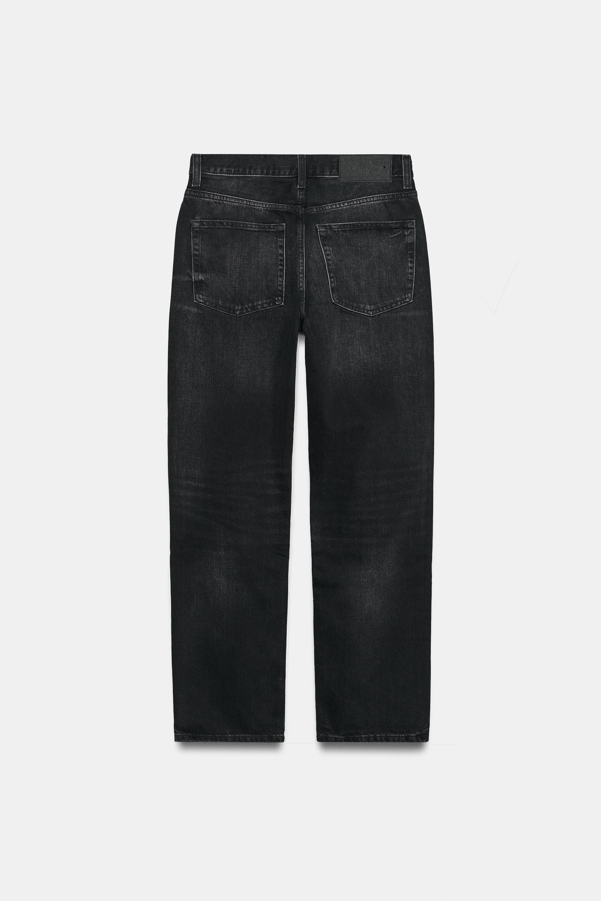 TRF MID-RISE STRAIGHT FIT JEANS