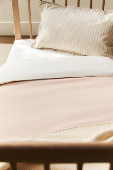 Zara Pembe - ÇOCUKLAR İÇİN ÇİFT TARAFLI NEVRESİM KILIFI