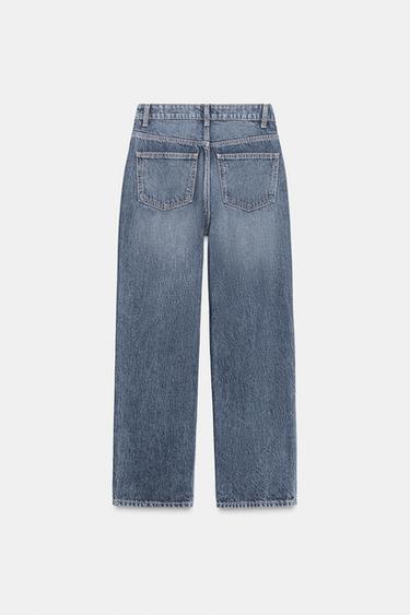 JEAN TRF MOM FIT TAILLE HAUTE - Bleu marine de Zara - Image 8