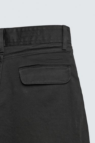 SHORT JORTS BAGGY - Noir de Zara - Image 9