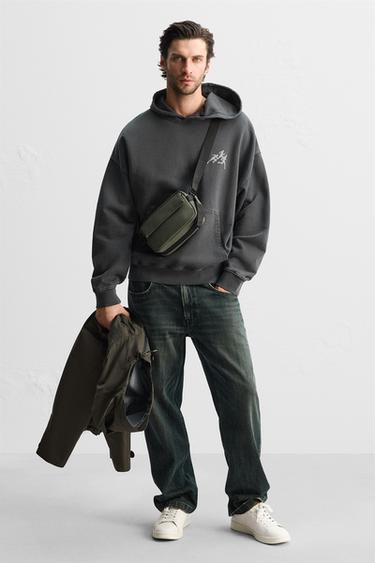 RUBBERISED CROSSBODY BAG - Khaki Green von Zara - Bild 0