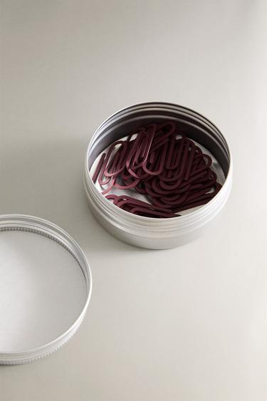 CLIPS MÉTAL (LOT DE 30) - Bordeaux de Zara - Image 3
