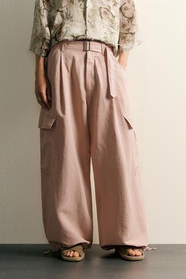 BLLN CRG PNT - Faded pink by Zara