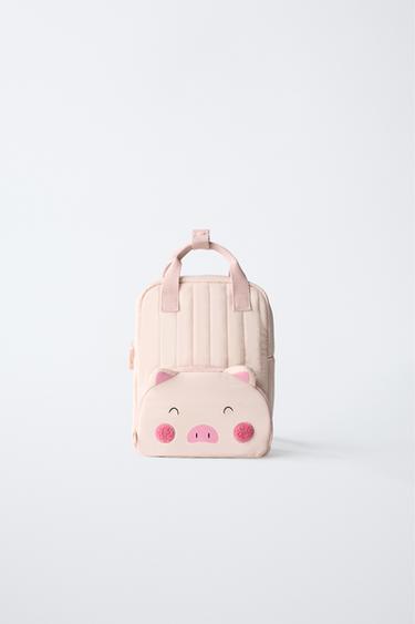 PIGGY BACKPACK - Pink by Zara
