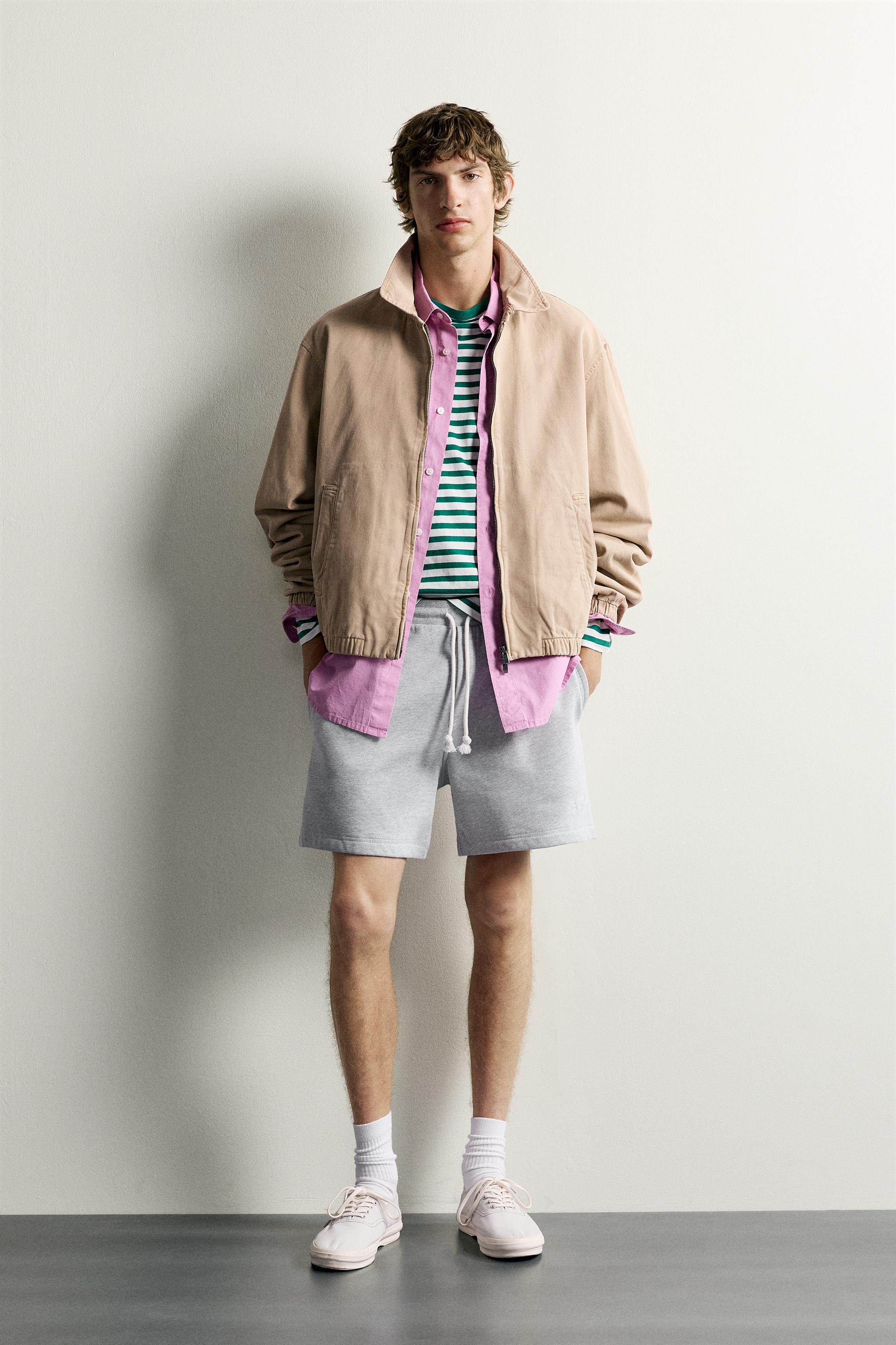 プリント柄ショートパンツ – メンズ | ZARA 日本