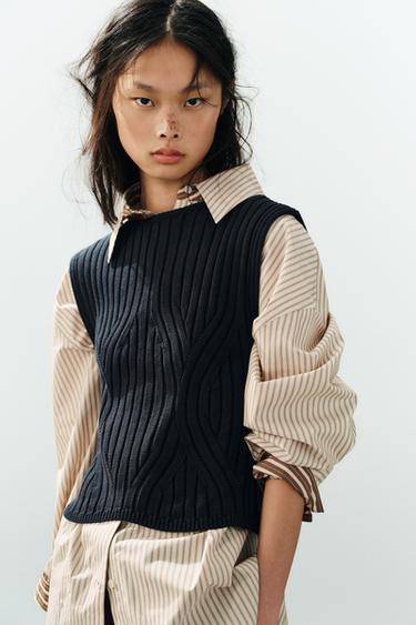 TOP PUNTO RIB - Marino de Zara