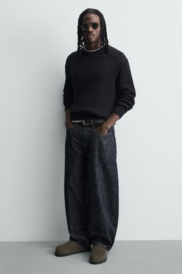 SABOTS EN CUIR ÉPAIS - Vert de Zara - Image 1