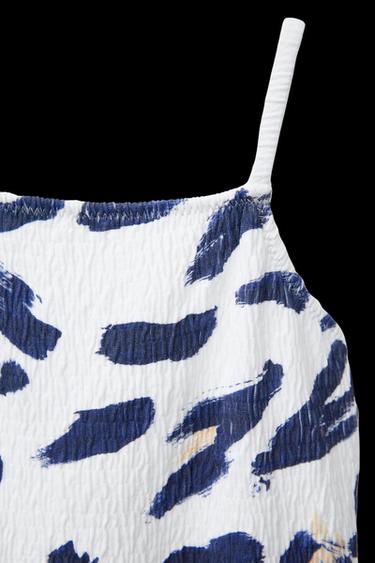 1-6 YEARS/ ANIMAL PRINT TEXTURED SWIMSUIT - Multicoloured by Zara