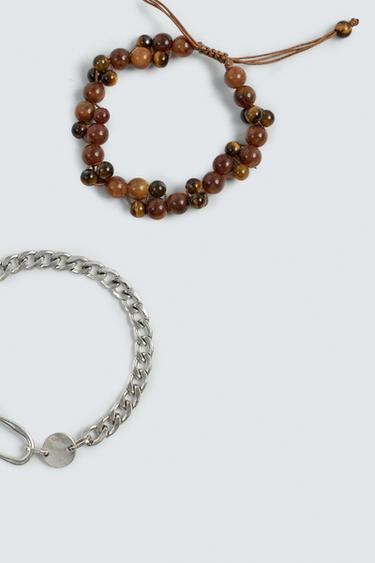 PACK OF 2 COMBINED BRACELETS - Multicoloured by Zara - Image 3