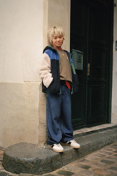 SKATER STRAIGHT LEG JEANS - Blue by Zara - Image 4