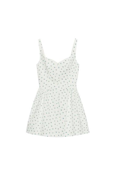 Mini Dress Print Flowers