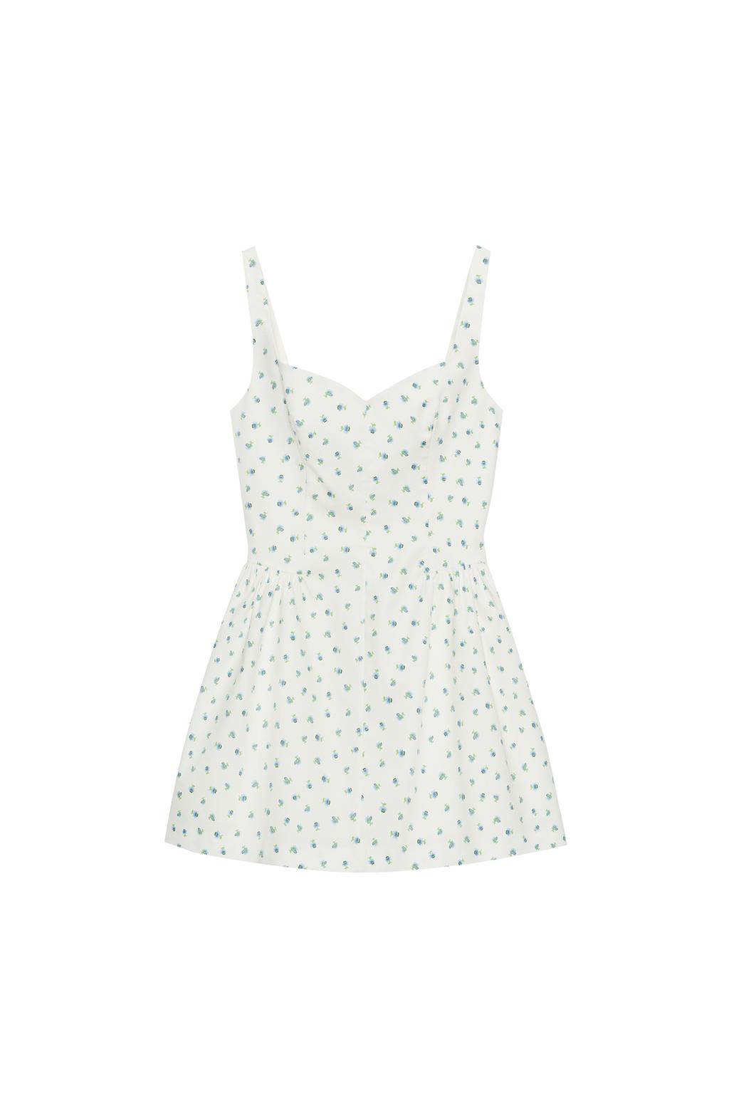 FLORAL PRINT MINI DRESS - image 2