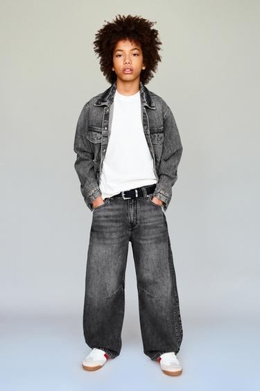 BARREL balloon JEANS - Grey by Zara