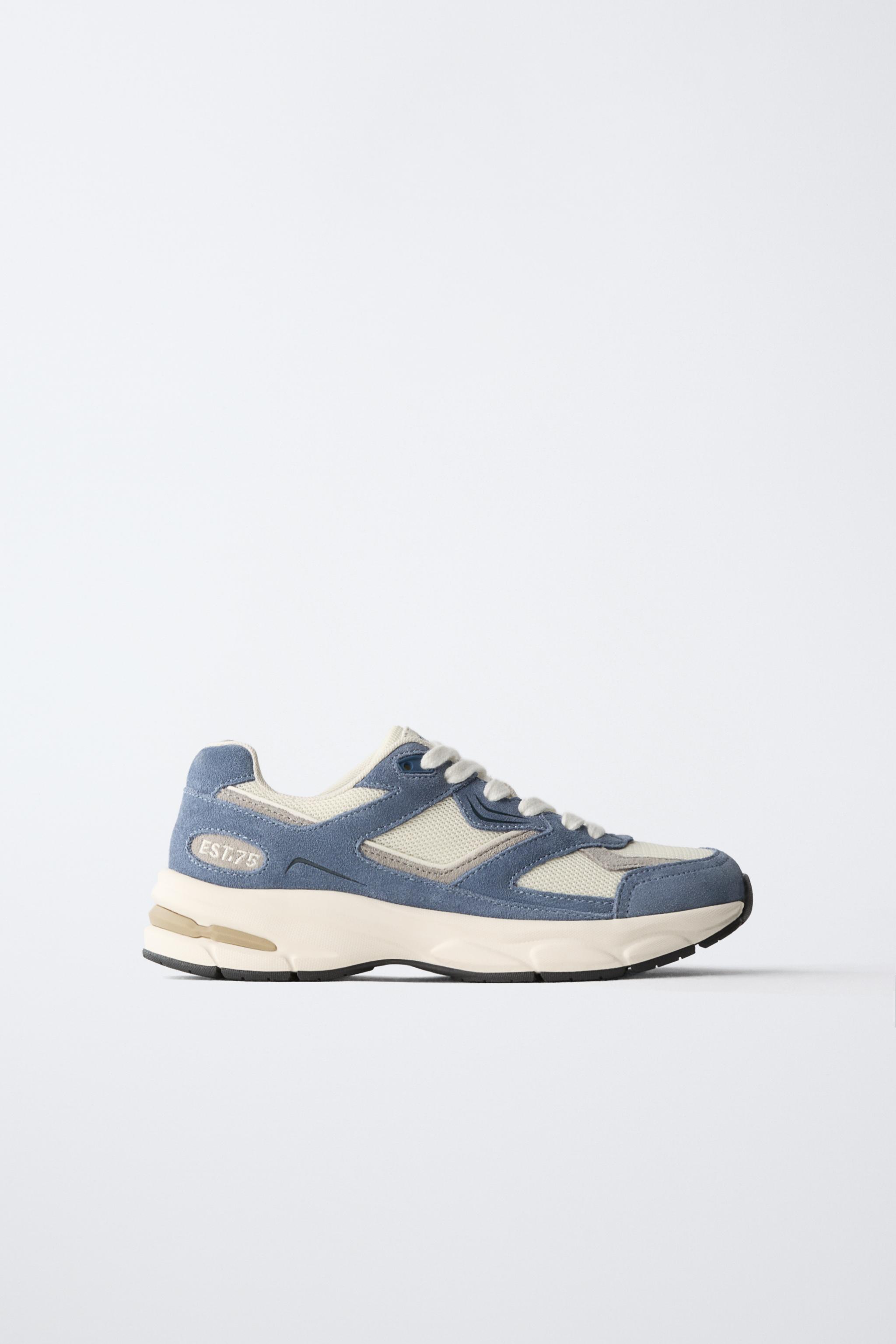 PIECED ATHLETIC SNEAKERS