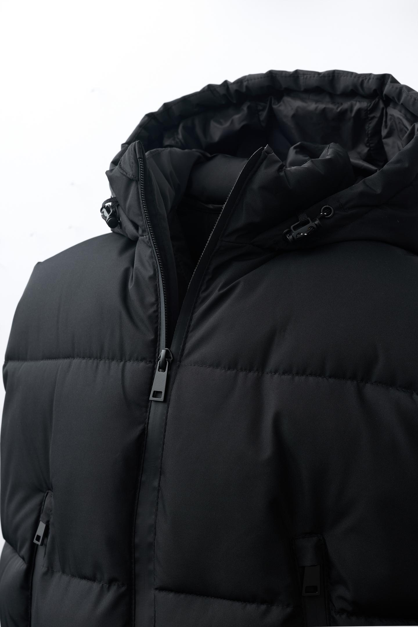 Детский жилет Zara Water-Repellent Puffer Vest, цвет: Чёрный — фото 4
