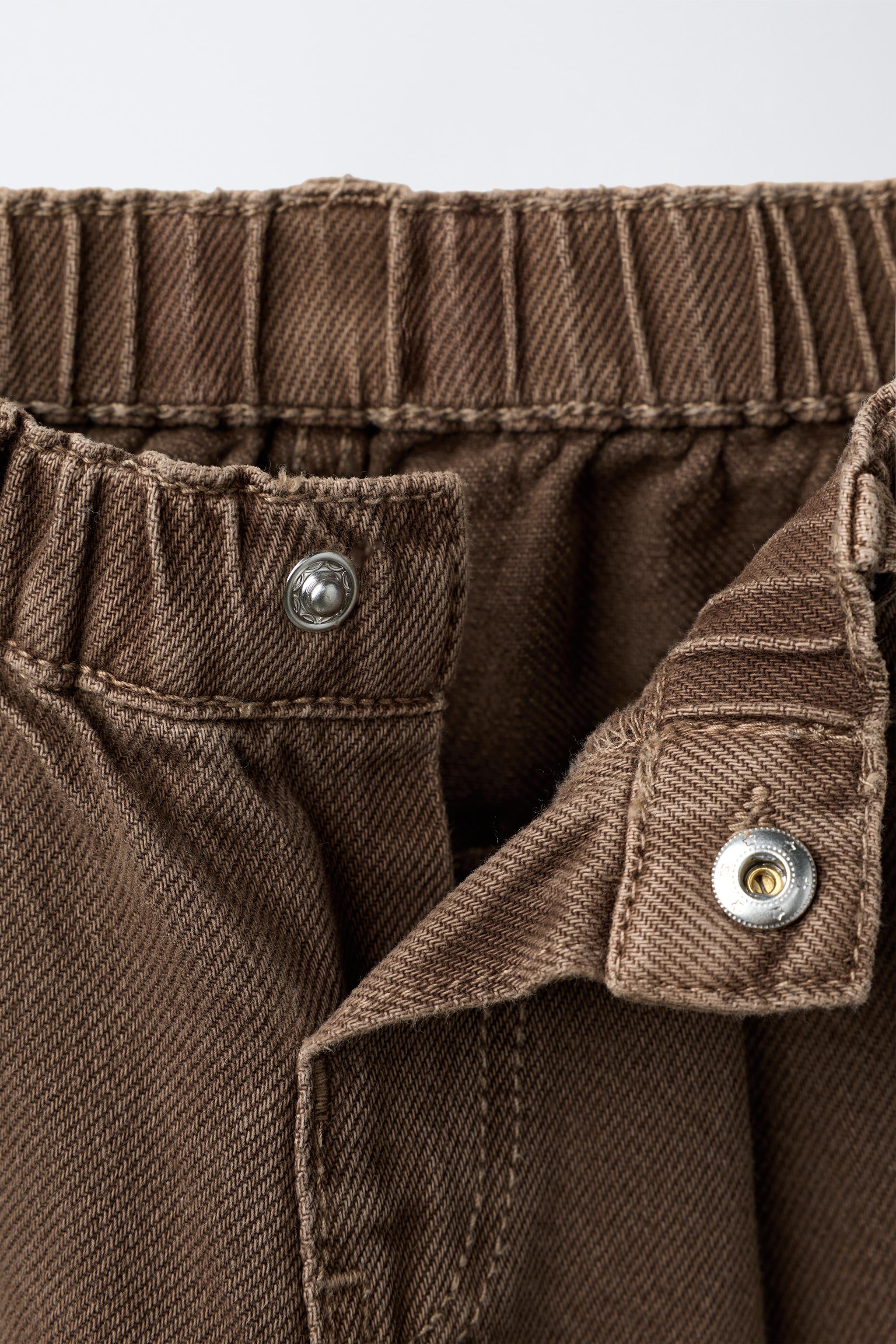 PLEATED BALLOON JEANS