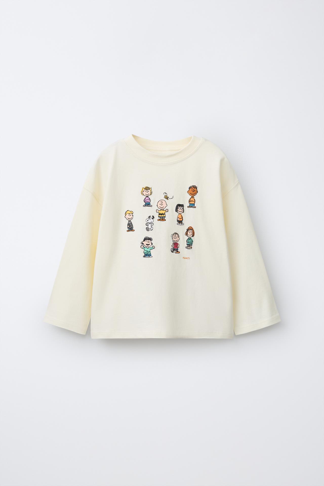 ФУТБОЛКА С ВЫШИВКОЙ SNOOPY PEANUTS™