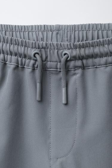 TECHNICAL SPORTY JOGGERS - Light grey by Zara - Image 2