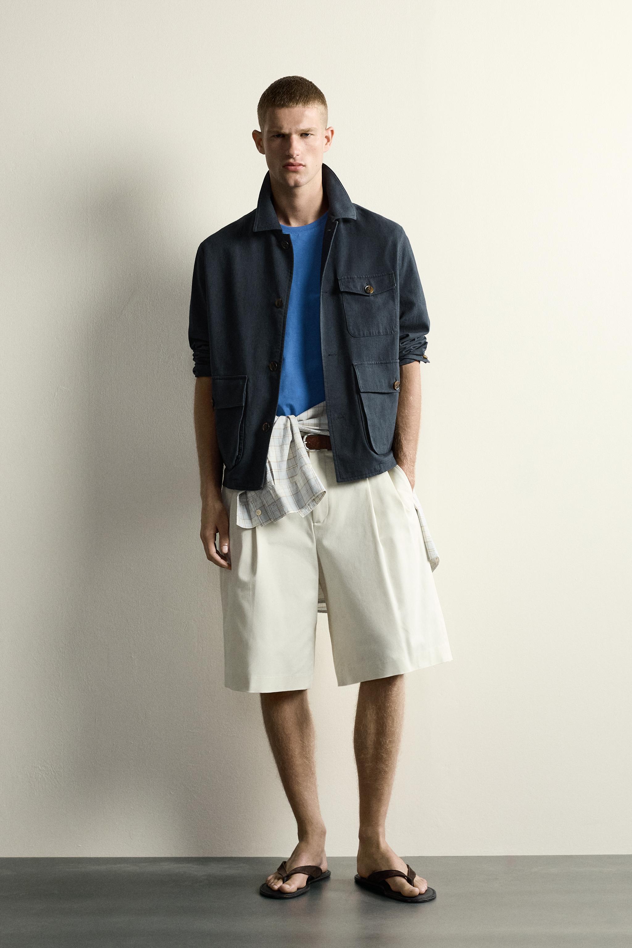RELAXED FIT POCKET OVERSHIRT
