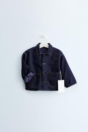ZARA TIMELESS - REVERSIBLE DENIM JACKET — Indigo 1