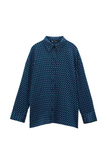 GEOMETRIC PRINT SHIRT