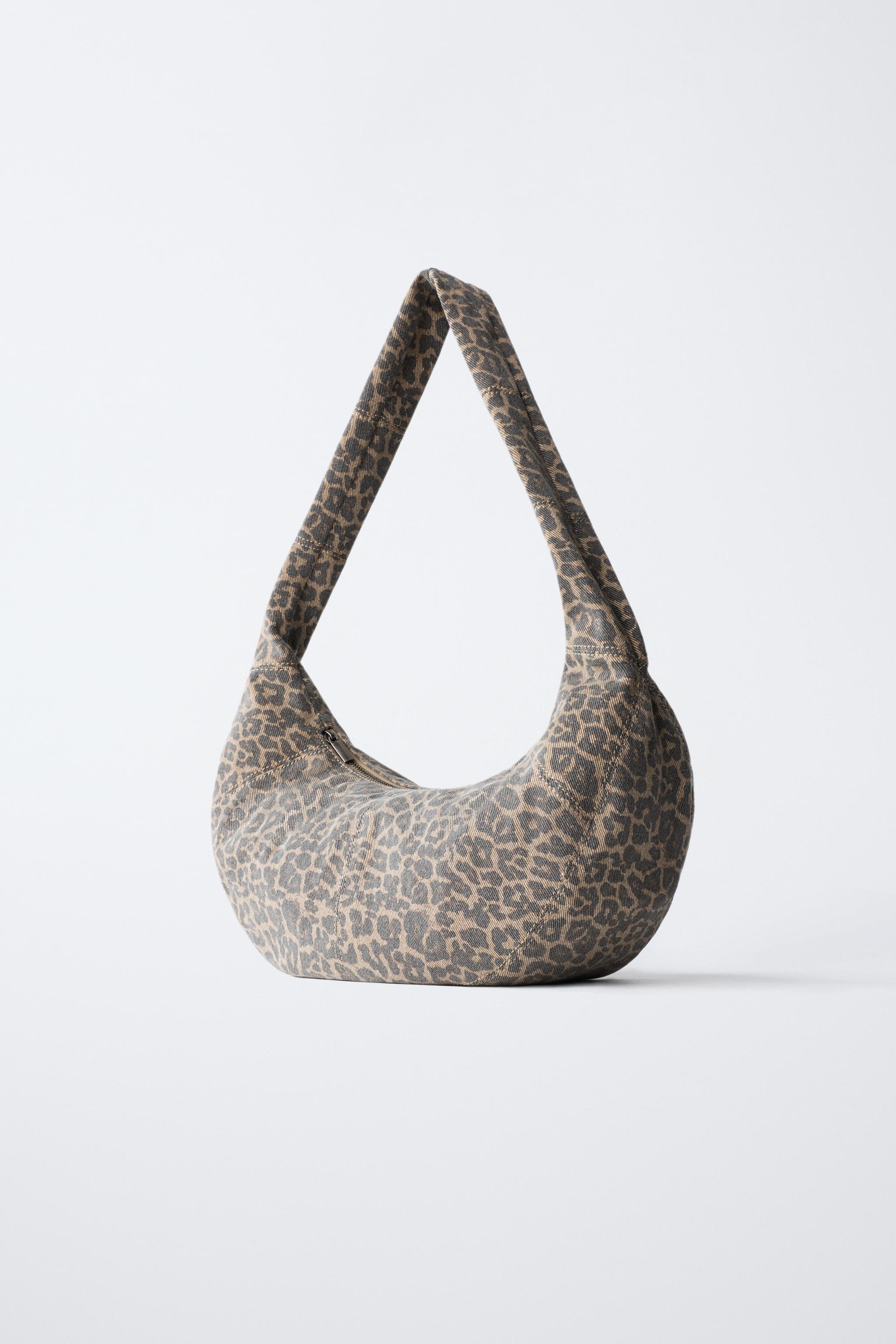 ANIMAL PRINT SHOULDER BAG