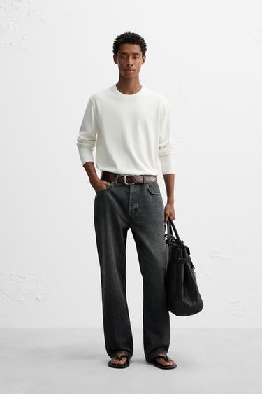 سترة قطن - قنب - أبيض مكسور الخاص بـ Zara - صورة 0