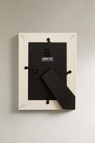 PLAIN WOODEN PHOTO FRAME - White by Zara - Image 4