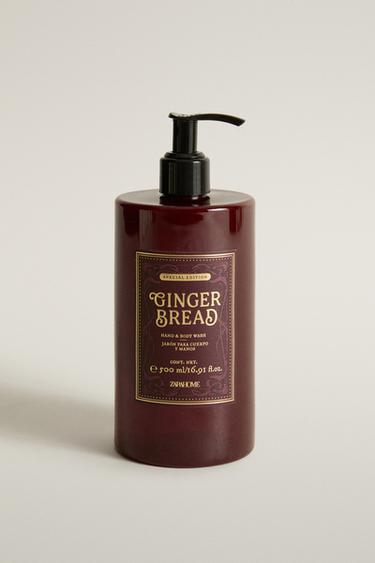 (500 ML) FLÜSSIGE HAND- UND KÖRPERSEIFE GINGERBREAD - Rot von Zara