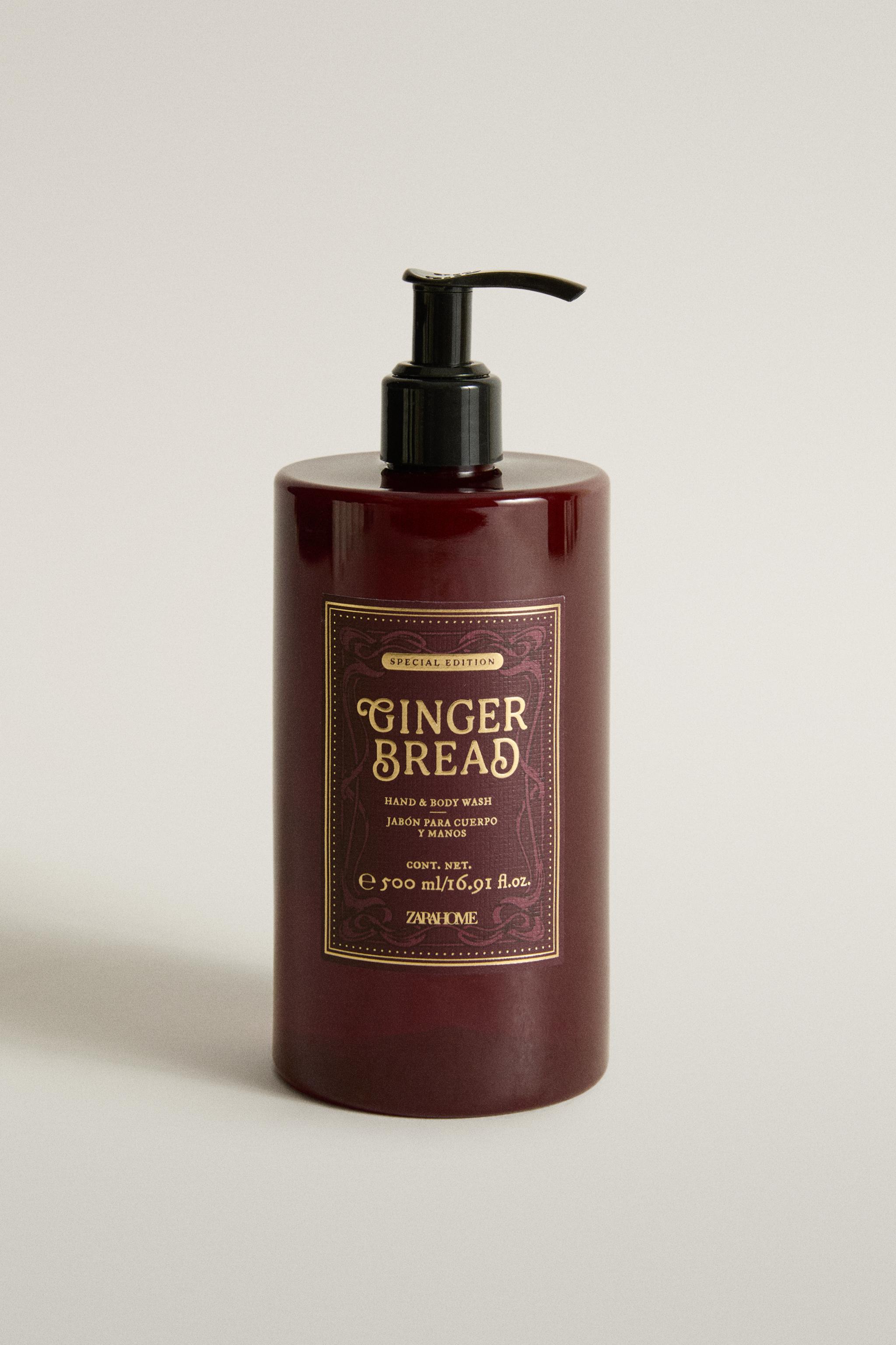 (500 ML) GINGERBREAD BODY AND HAND LIQUID SOAP