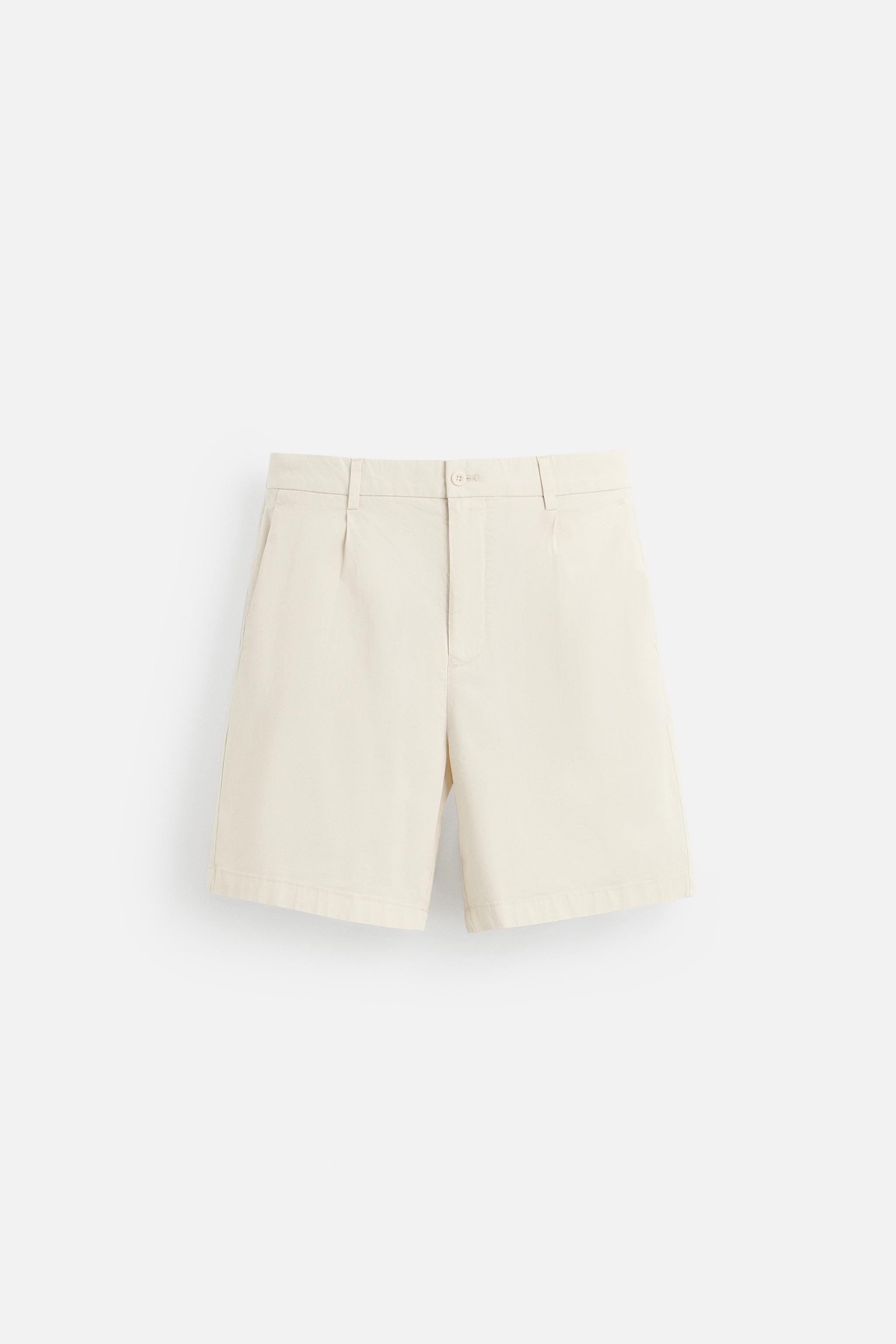 BERMUDA REGULAR FIT PLIS